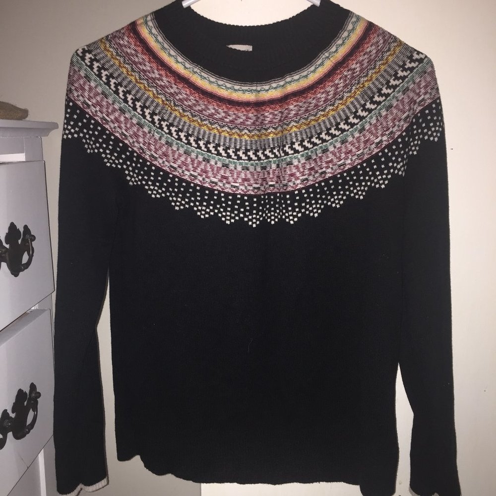 Knit Patterned Fall/Winter Sweater